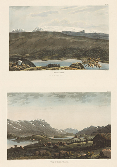 Bildet kan inneholde: fjellrike landformer, fjell, atmosfærisk fenomen, tekst, highland.
