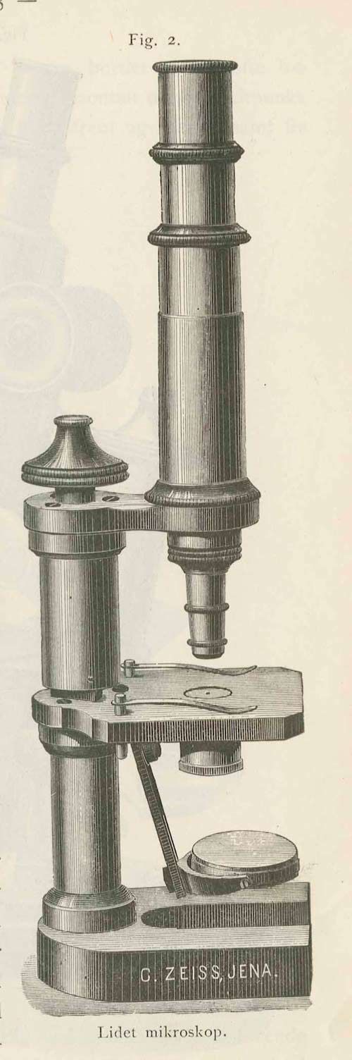 Lite mikroskop (C. Zeiss, Jena)
