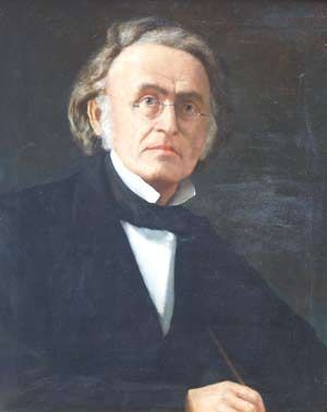 Carl Wilhelm Boeck (1808-1875) var Christian Boecks halvbror. Han&amp;#160;var professor i medisin fra 1851 og særlig kjent som dermatolog. Han foretok en rekke reiser for å samle kunnskap om syfilis og spedalskhet. Maleri av Wilhelm Holter